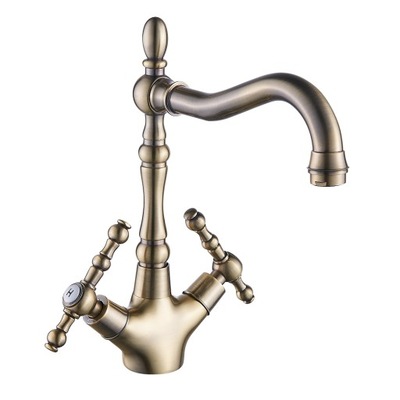 RETRO KUCHYNSKÁ BATÉRIA ANTIQUE GOLD ROYAL SANITAR